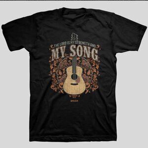 Kerusso Adult Cotton Short Sleeve T-Shirt "Lord is My Strength and My Song - NWT
